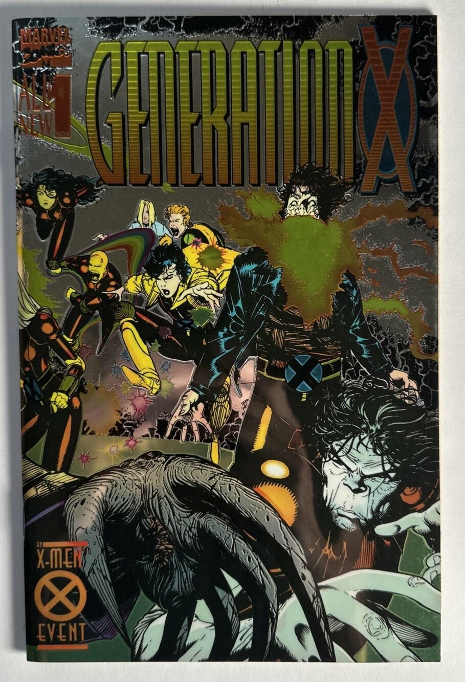 Generation X #1 Vintage Wraparound Cover Collector's Item Marvel Comics 1994